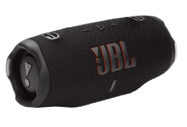 JBL Charge 6 Portable Bluetooth Speaker – Black – Powerful Sound, All-Day Play