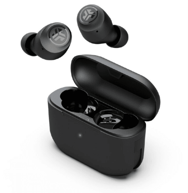 JLab Go Pop+ True Wireless Earbuds – Black – Compact Sound, True Freedom