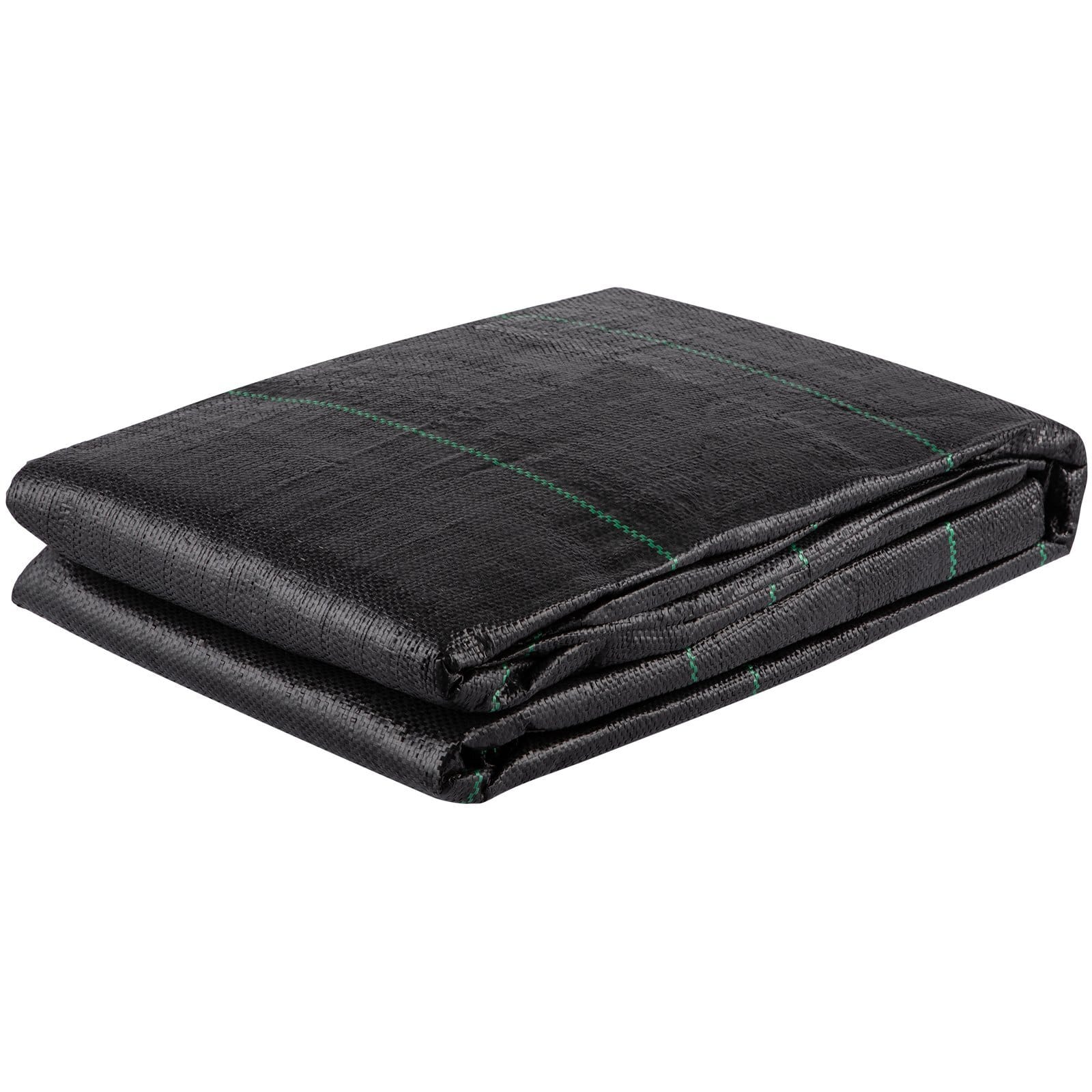 Geotextile Fabric, 12.5 x 50 ft 3.5oz Woven PP Driveway Drain Cloth with 600lbs Tensile Strength, Heavy Duty Underlayment for Soil Stabilization, Landscaping, Weed Barrier, 12.5FT50FT-3.5OZ, Bla