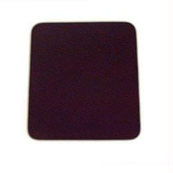 Standard mouse pad black rubber/fabric