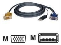 Eaton tripp lite series usb (2-in-1) cable kit for netdirector kvm switch b020-s