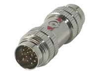 Rapidrun(r) pc 15-pin din (yellow) m/m coupler