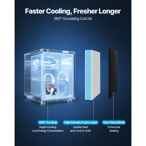 Mini Fridge, 1.6 Cu.Ft, Single Door Compact Refrigerator, Adjustable Temperature, Metal Shelf, Energy Efficient Small Refrigerator, Reversible Door, Low Noise, for Bedroom, Office, Stainless