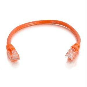 8ft cat6 snagless unshielded (utp) ethernet network patch cable - orange