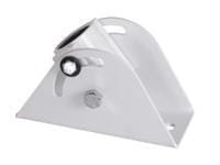 Angled ceiling plate - white