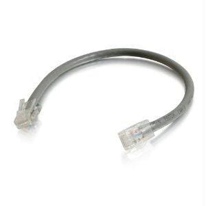 C2g 1ft cat6 non-booted unshielded (utp) network patch cable - gray