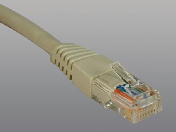 Ethernet cable - unshielded twisted pair (utp) - male left gender - male right g