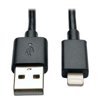 Iphone cable - usb-a left connector - male left gender - lightning right connect