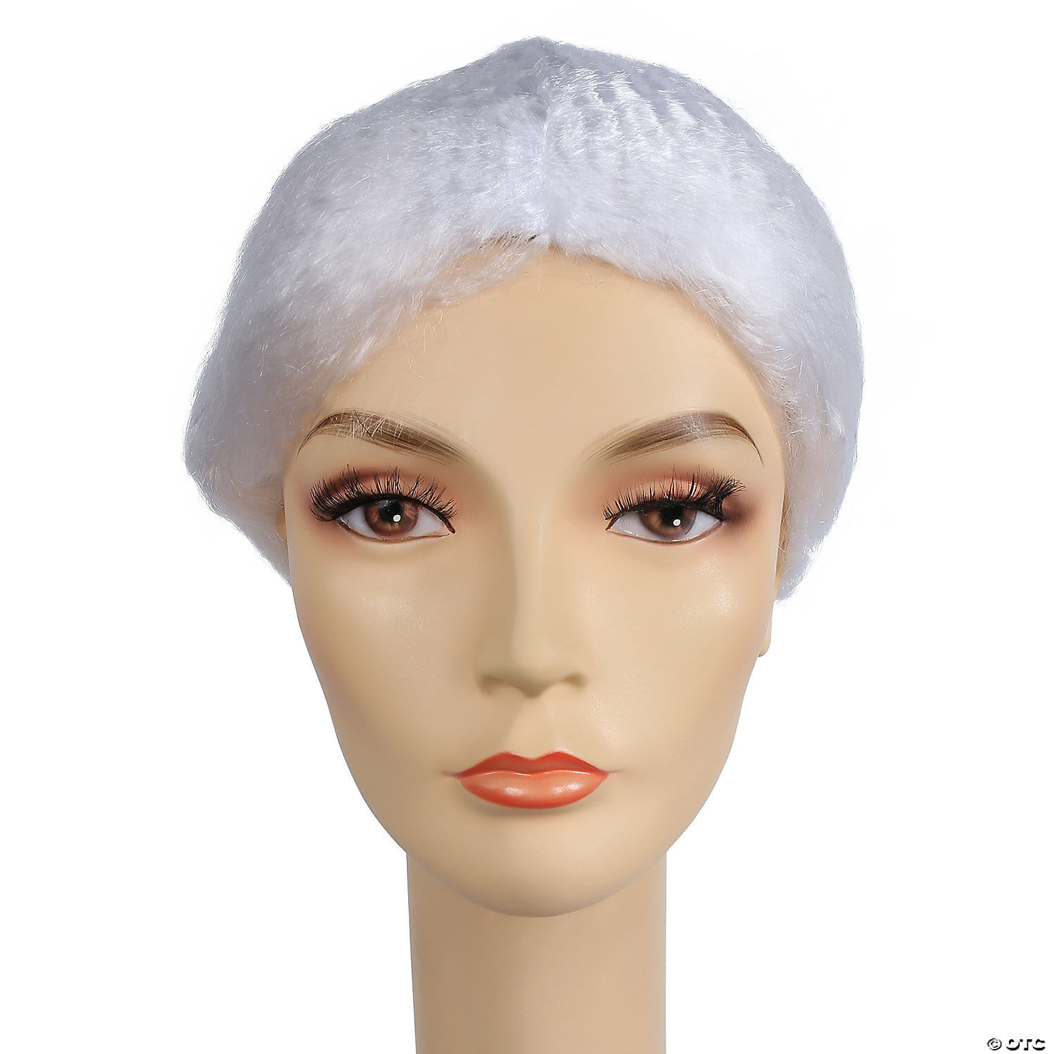 Old lady special bargain wig-white