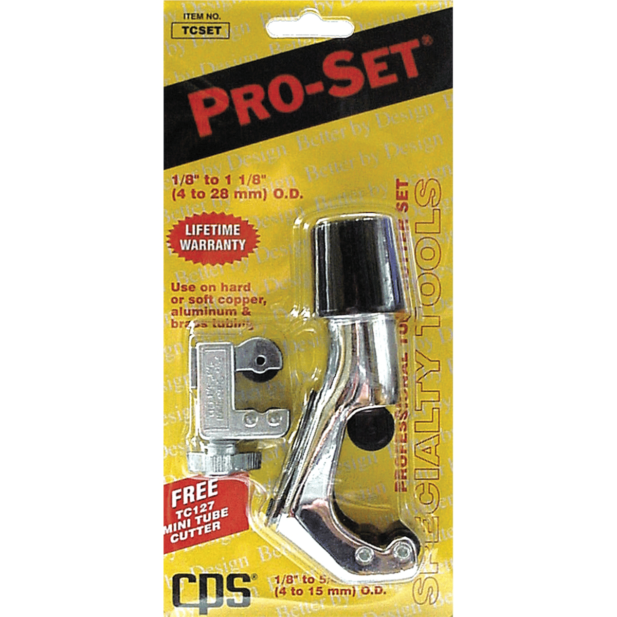 CPS Products TC 127 & TC 274 TUBE CUTTERS IN BLISTER PAK