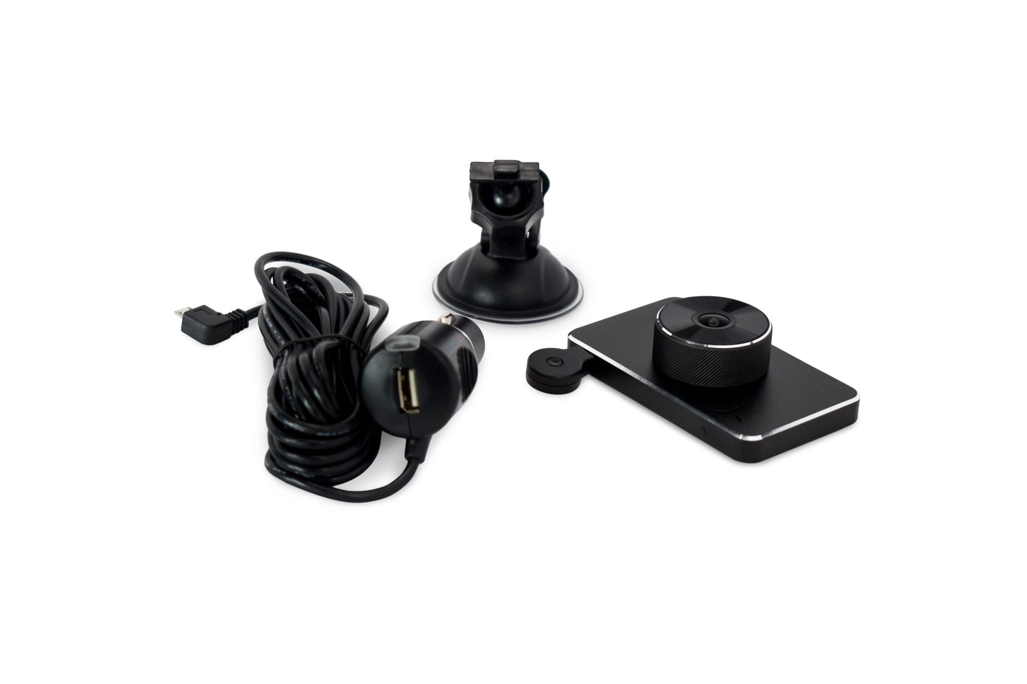 Dual Lens Nightvision Dash Camera Sleek Design for Driving Convenience