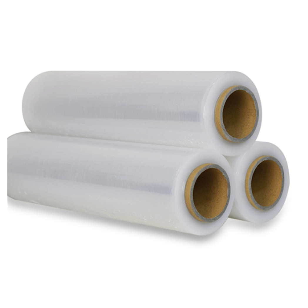 18" x 1000' 80 Gauge 4 Rolls Pallet Wrap Stretch Film Hand Shrink Wrap 1000FT