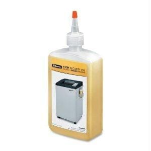Fellowes powershred high security shredder oil  12 oz. bottle - extended nozzle