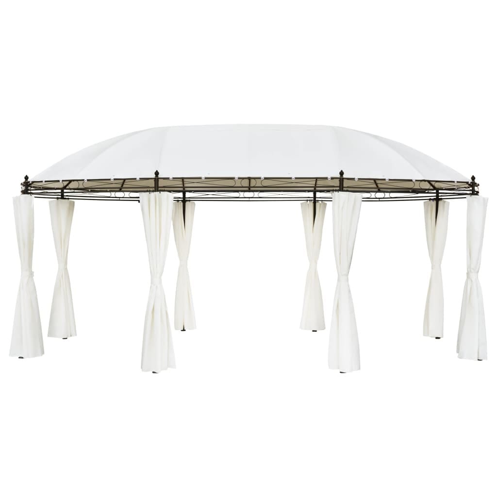 Gazebo Cream White 208.7"x137.8"x104.3"
