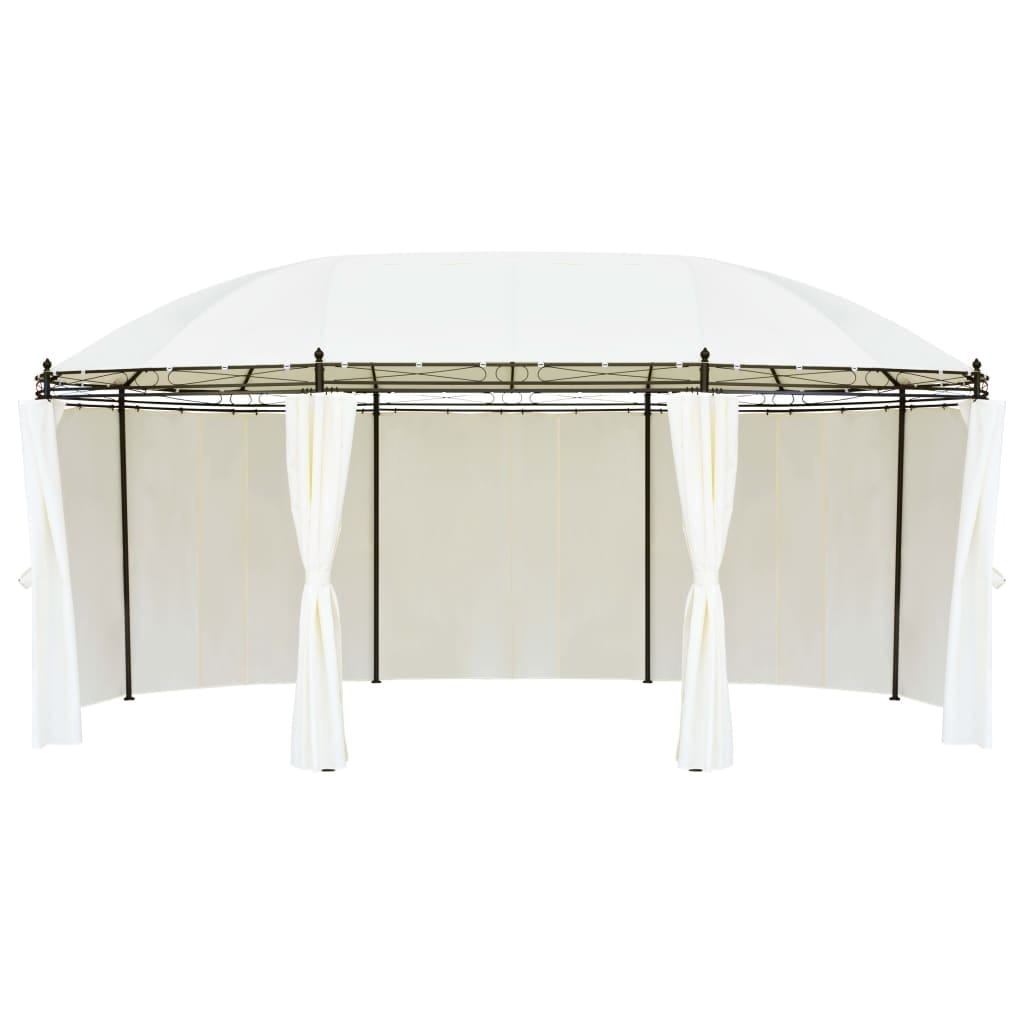 Gazebo Cream White 208.7"x137.8"x104.3"