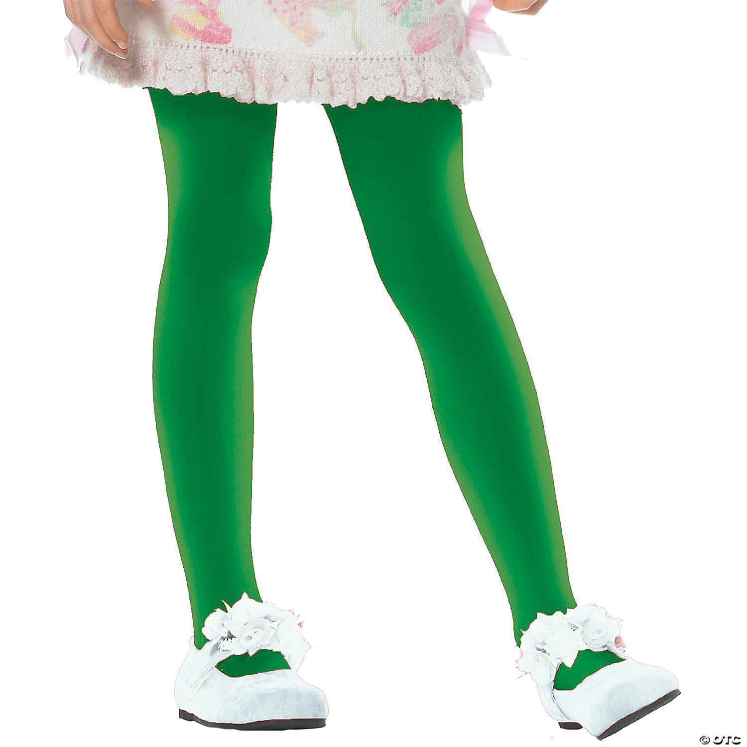Child tights-green lg