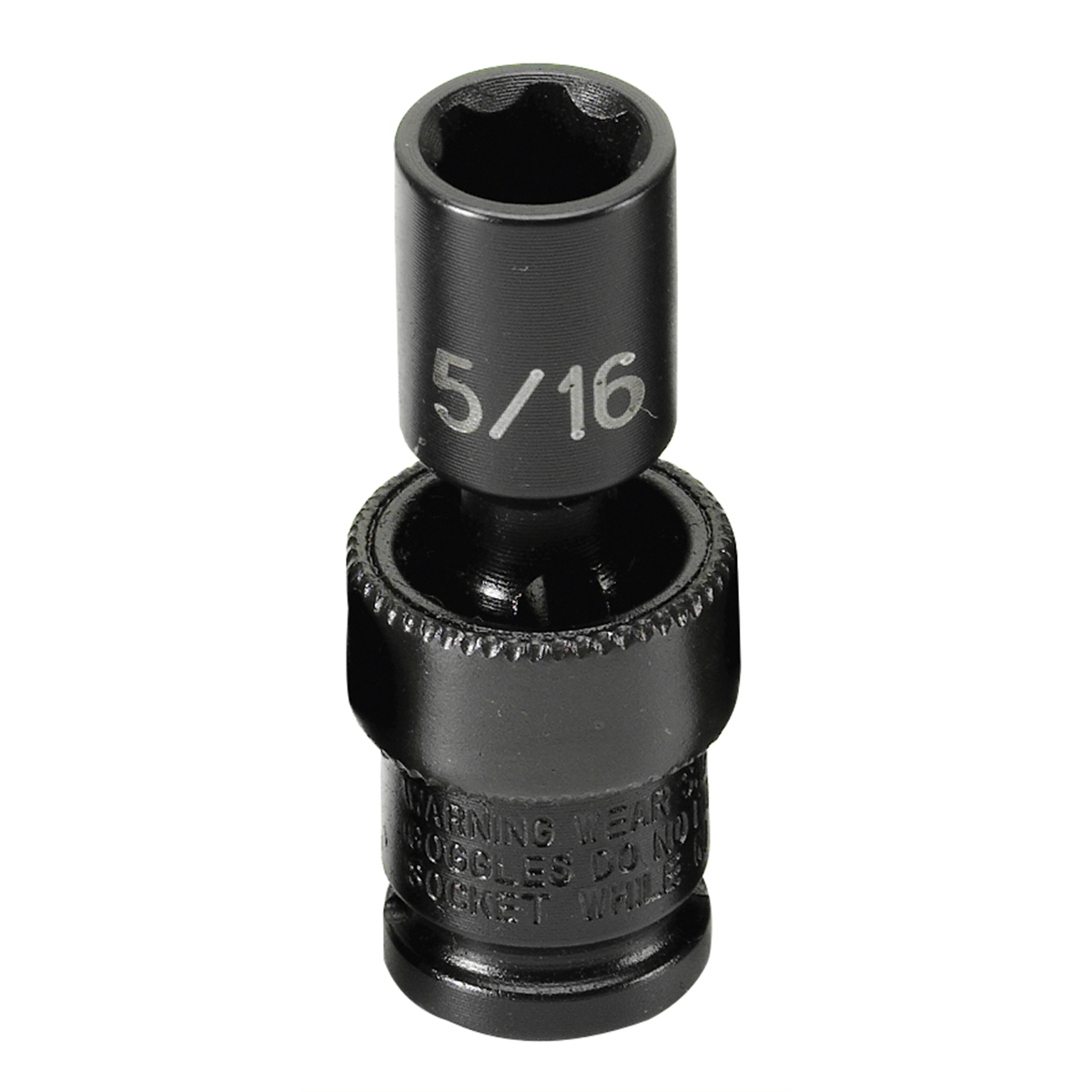 Grey Pneumatic 1/4" Surface Drive x 5/16" Standard Universal Socket