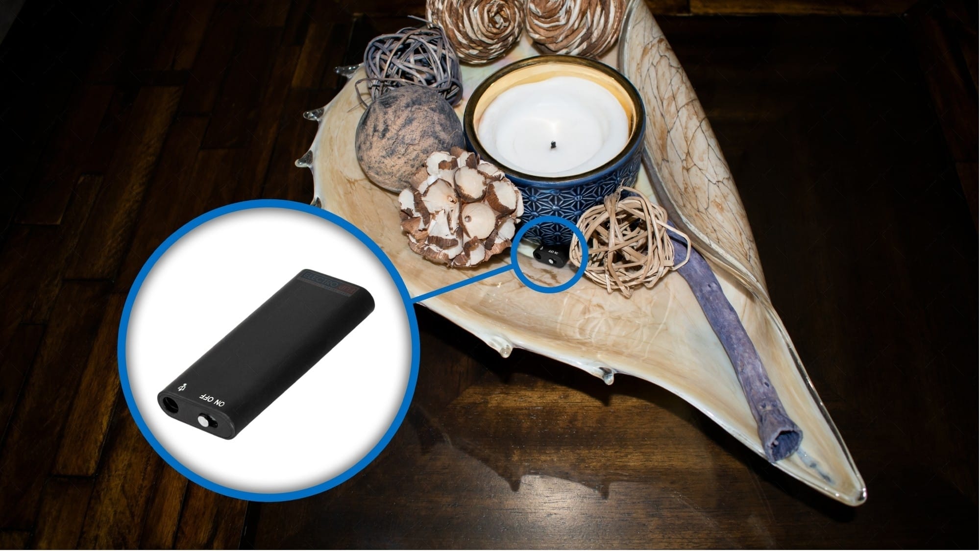 Portable Mini byteMIC Security MIC REC with Date & Time Watermark