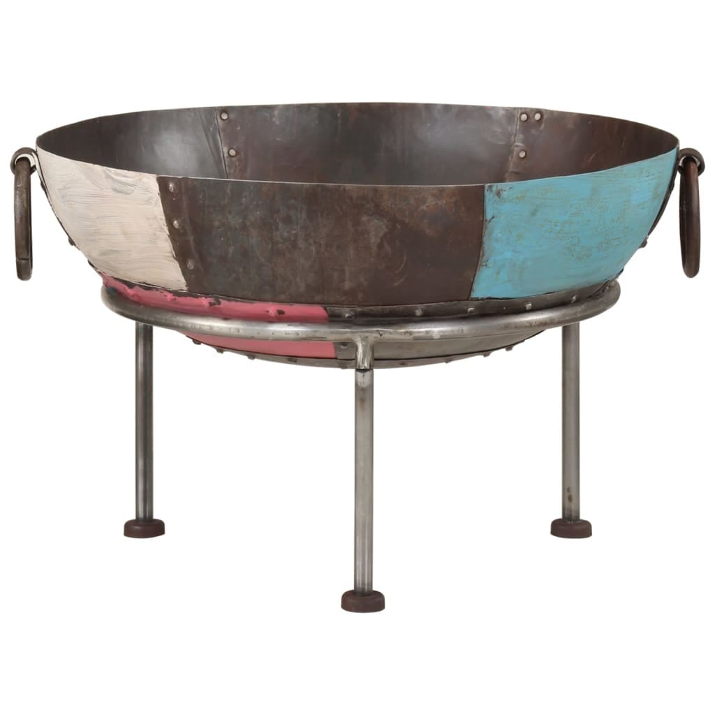 Fire Pit 21.7"x21.7"x15" Iron