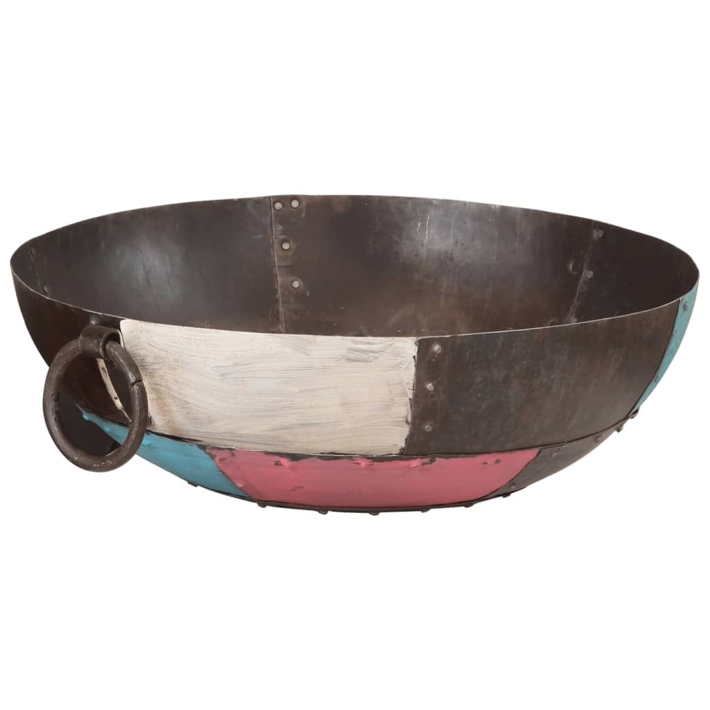 Fire Pit 21.7"x21.7"x15" Iron