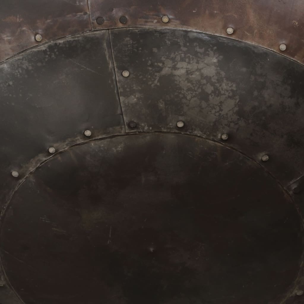 Fire Pit 21.7"x21.7"x15" Iron