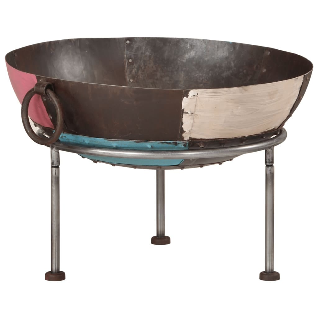 Fire Pit 21.7"x21.7"x15" Iron