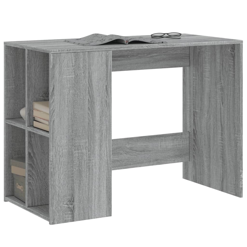 Desk Gray Sonoma 40.2"x19.7"x29.5" Engineered Wood