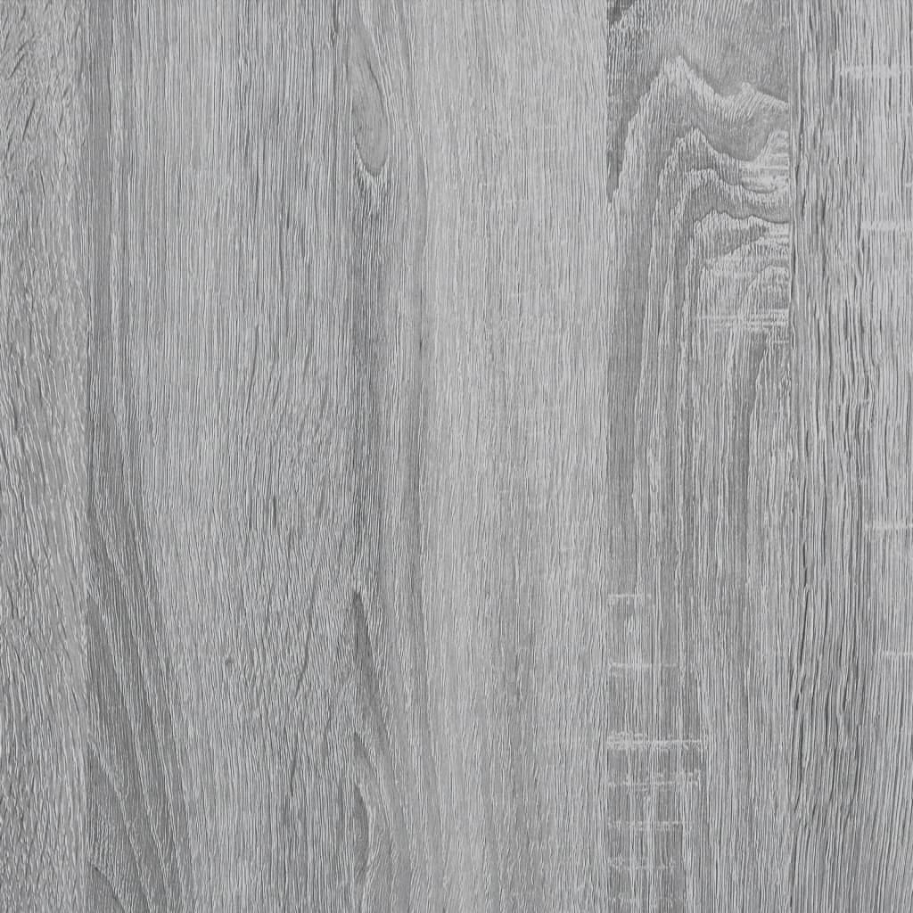 Desk Gray Sonoma 40.2"x19.7"x29.5" Engineered Wood