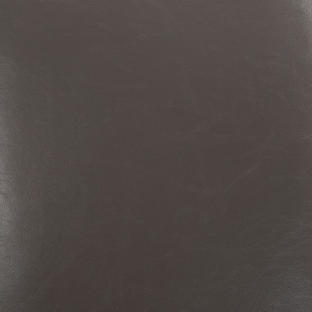 Dining Chairs 4 pcs Gray Faux Leather