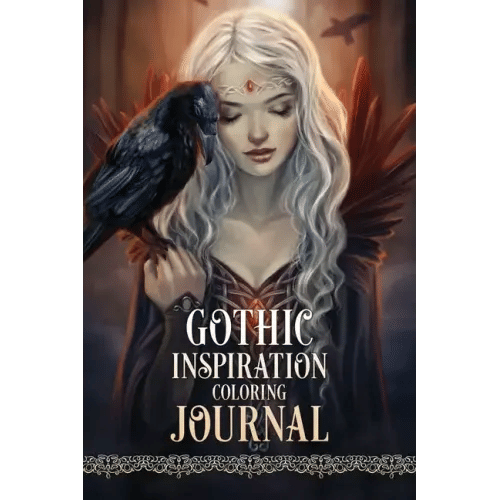 Gothic Inspiration Coloring Journal - Paperback