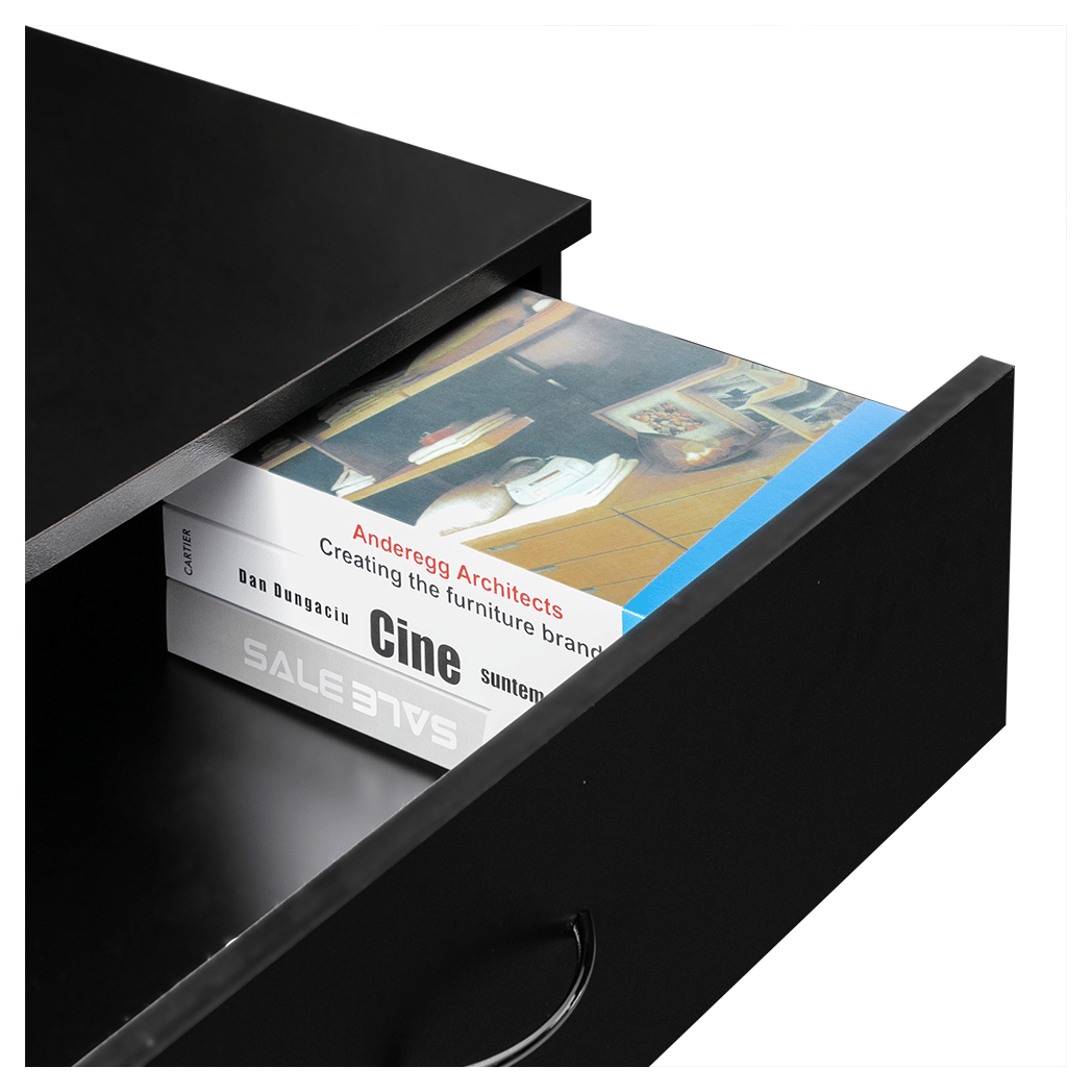 FCH Modern Simple 4-Drawer Dresser Black