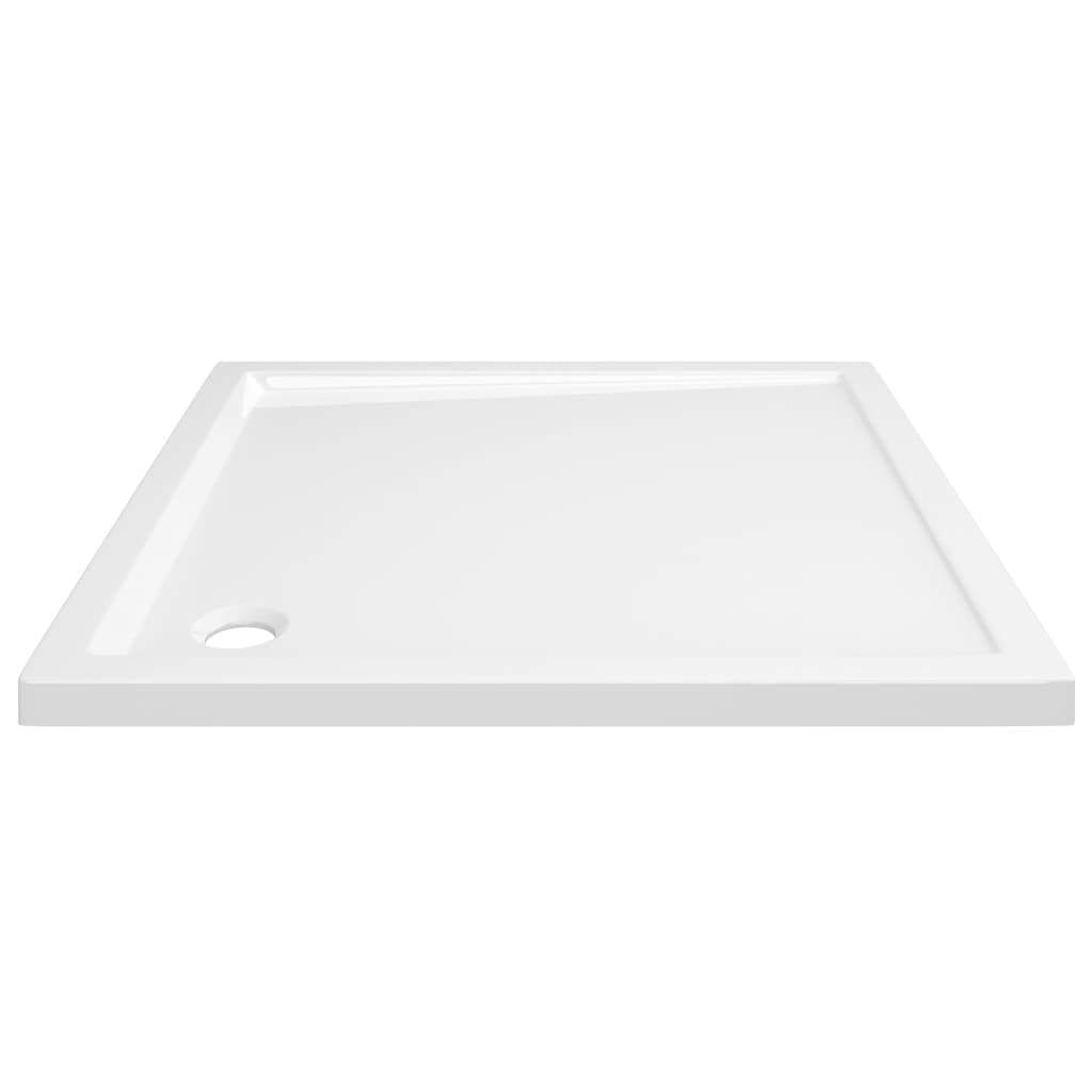 Square ABS Shower Base Tray White 31.5"x31.5"