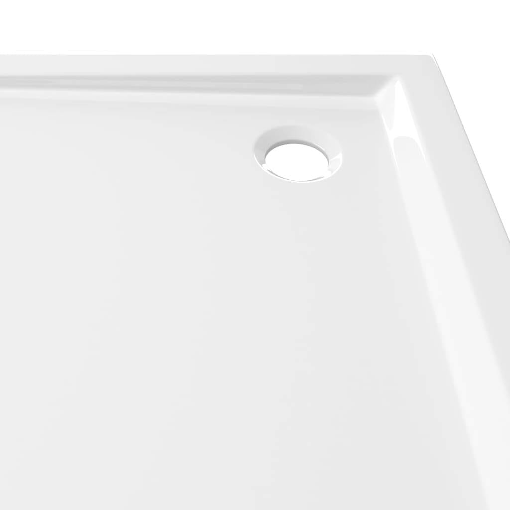 Square ABS Shower Base Tray White 31.5"x31.5"
