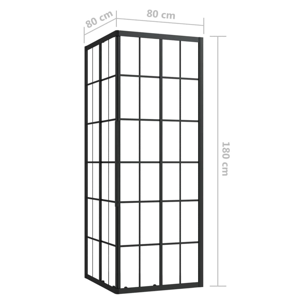 Shower Cabin ESG 31.5"x31.5"x70.9"