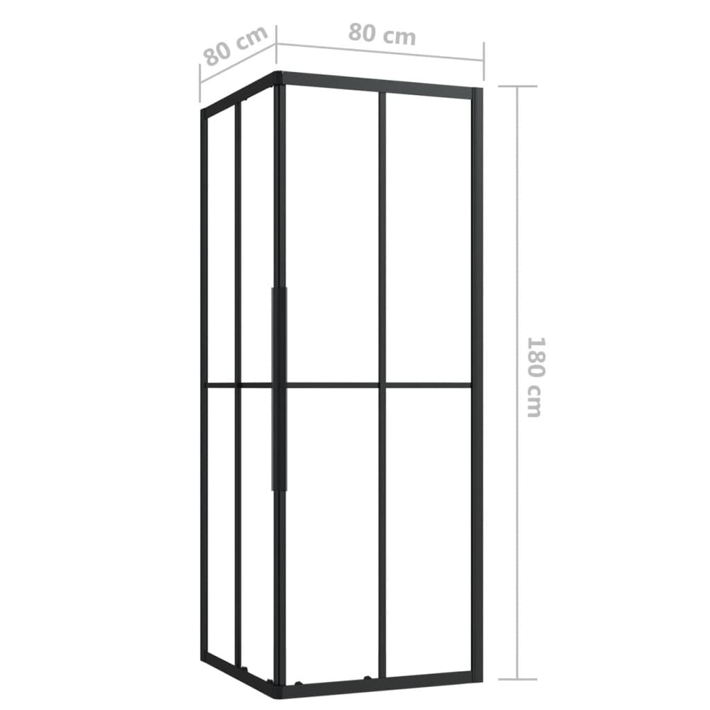 Shower Cabin ESG 31.5"x31.5"x70.9"