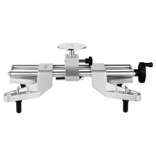 Wheel Clamp & Magnetic Adapter, 1 PCS Aluminum Alloy Wheel Alignment Tool for Precise Camber Gauge, Fits 11-25 Inch Rims, Universal Magnetic Gauge Tire Repair Tool for Car Truck SUV Motorcycle