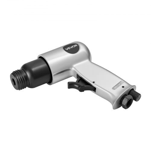 Air Hammer, 4500BPM Pneumatic Hammer with 1.57-inch Stroke & 4PCS Chisels Round Shank, Lightweight & Compact Air Chisel Pneumatic Shovel Tool for Cutting Punching Scraping