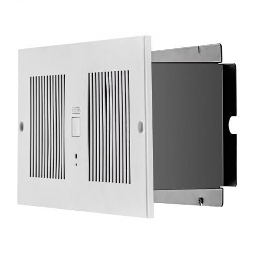 4-Inch Room to Room Fan, 2-in-1 300 CFM Through Wall Fan with Remote Control & Temperature Control, 10-Speed Ventilation Quiet Vent for Kitchen, Living & Laundry Room, Workshop