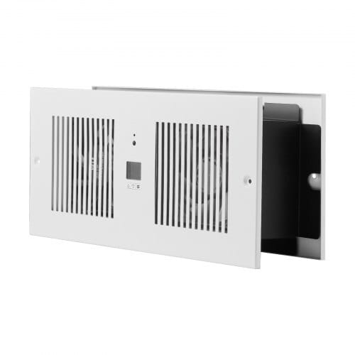 4-Inch Room to Room Fan, 2-in-1 300 CFM Through Wall Fan with Remote Control & Temperature Control, 10-Speed Ventilation Quiet Vent for Kitchen, Living & Laundry Room, Workshop