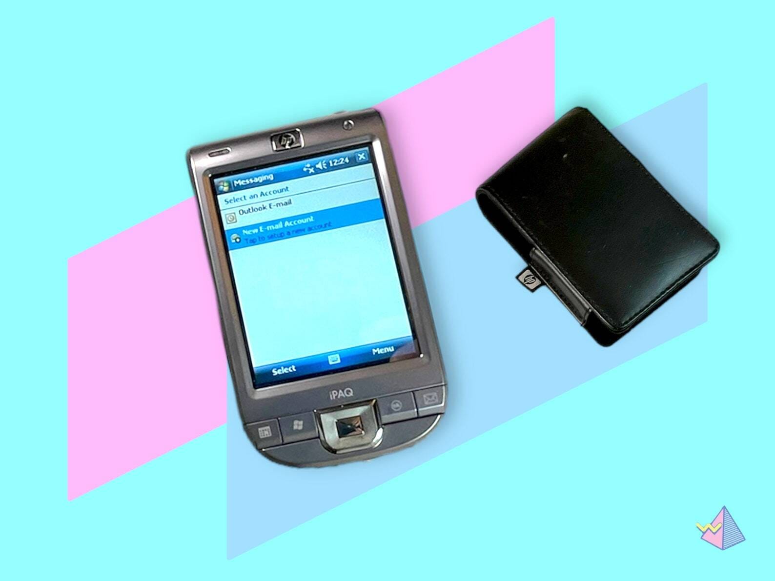 2000s HP iPaQ Personal Computer. Tested.Works!
