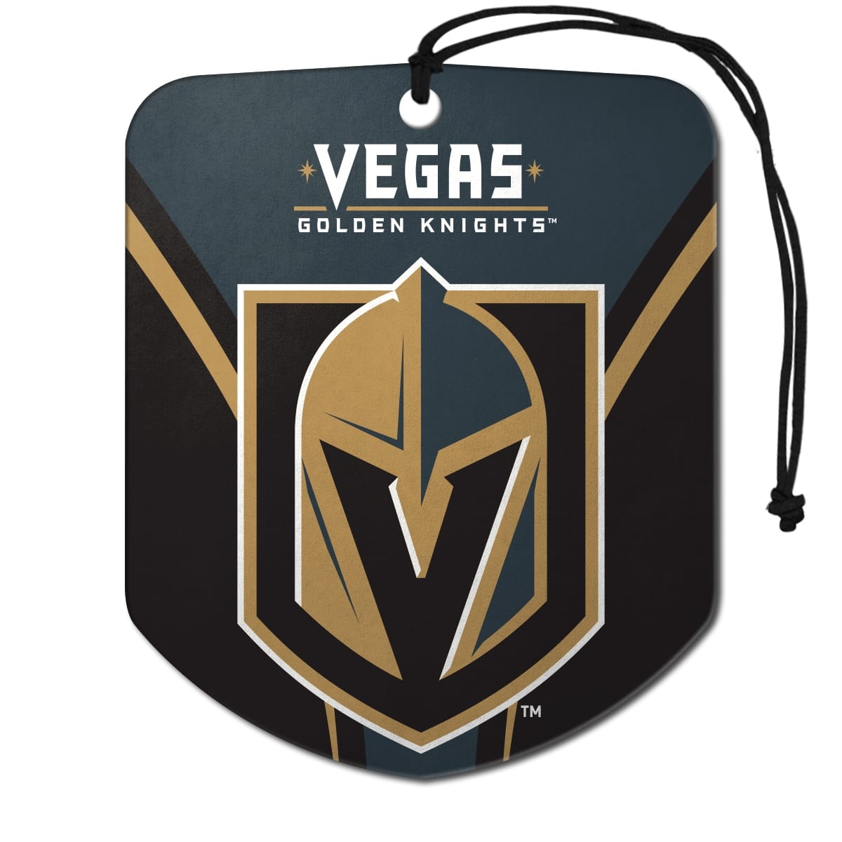 Vegas Golden Knights Air Freshener Shield Design 2 Pack