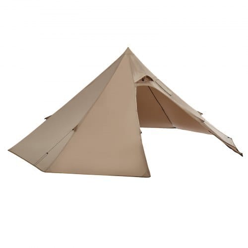 Hot Tent for 2 Persons, Portable Winter Tipi Tent with Stove Jack, Waterproof Camping Tents,  Lightweight 4 Season Shelter Tents for Hiking Fishing Backpacking, S Size