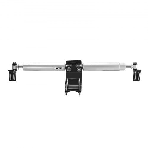 Dual Steering Stabilizer, for 2007-2018 Jeep Wrangler JK, Dual Steering Stabilizer Kit Fits with 2 Inches of Suspension Lift or Higher, Enhanced Control & Reduced Vibration, Easy Installation
