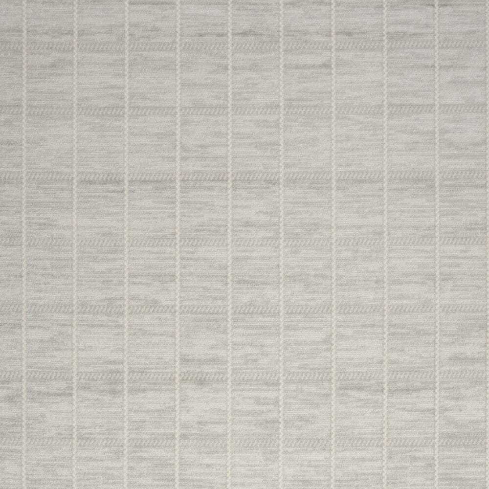 8' X 10' Gray Geometric Area Rug