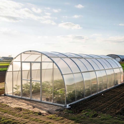 Greenhouse Spring Wire and Lock Channel, 20 Packs 6.56 ft PVC-Coated Wiggle Wire & Aluminum Alloy Channel Bundle Kit with Included Screws, 0.05 in Thickened, Poly Film & Shade Cloth Attachments