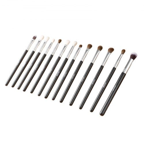 34-Piece Makeup Brush Set, Professional Brushes Kit for Foundation Blending Eyeshadow Concealer Blush - with Soft Bristles, Ergonomic Wood Handle, Travel-Friendly Case Included