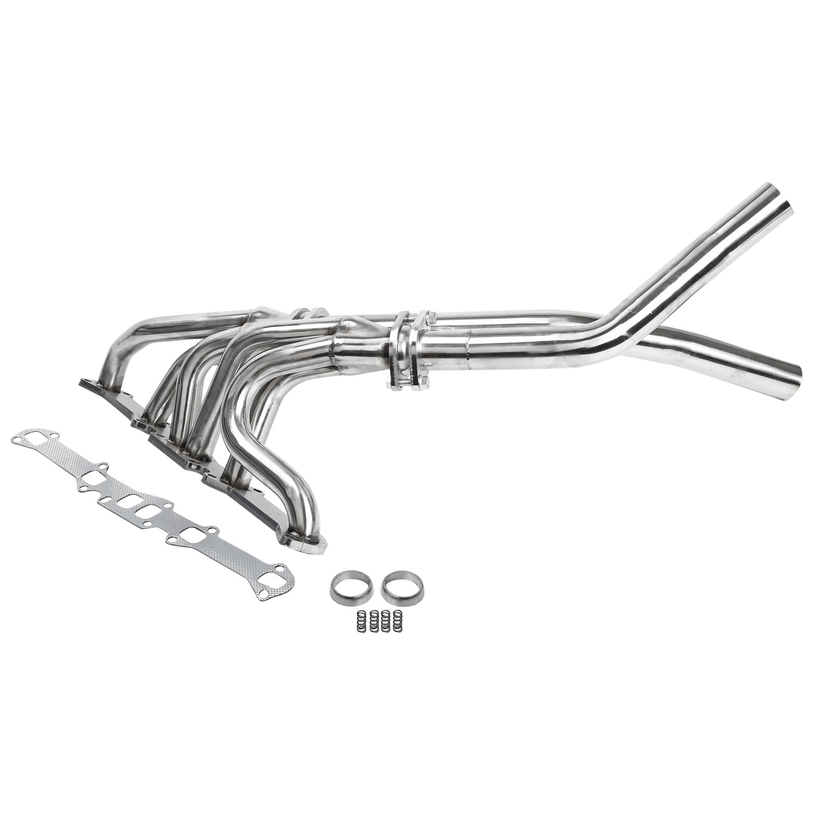 For ford/mercury l6 144/170/200/250 cid stainless steel header exhaust manifold  mt001043