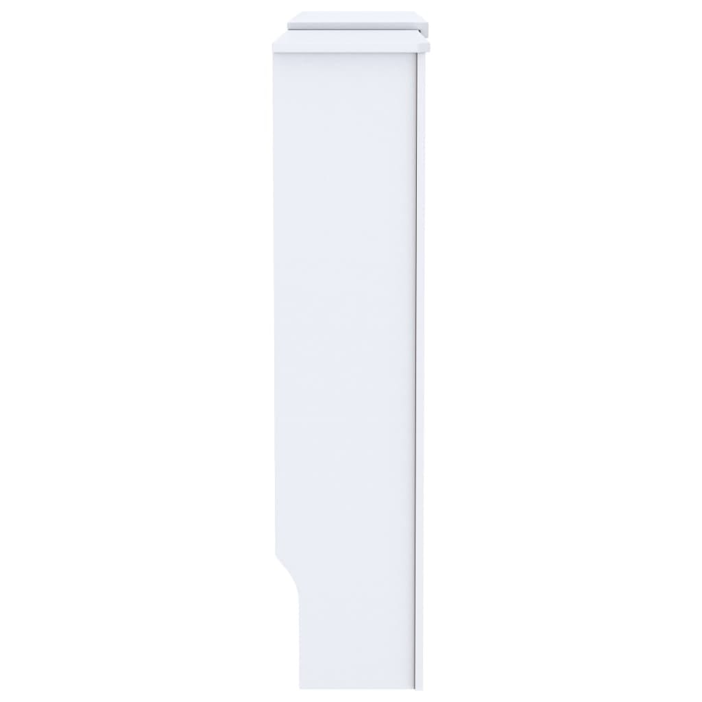 Engineered Wood Radiator Cover White 80.7"
