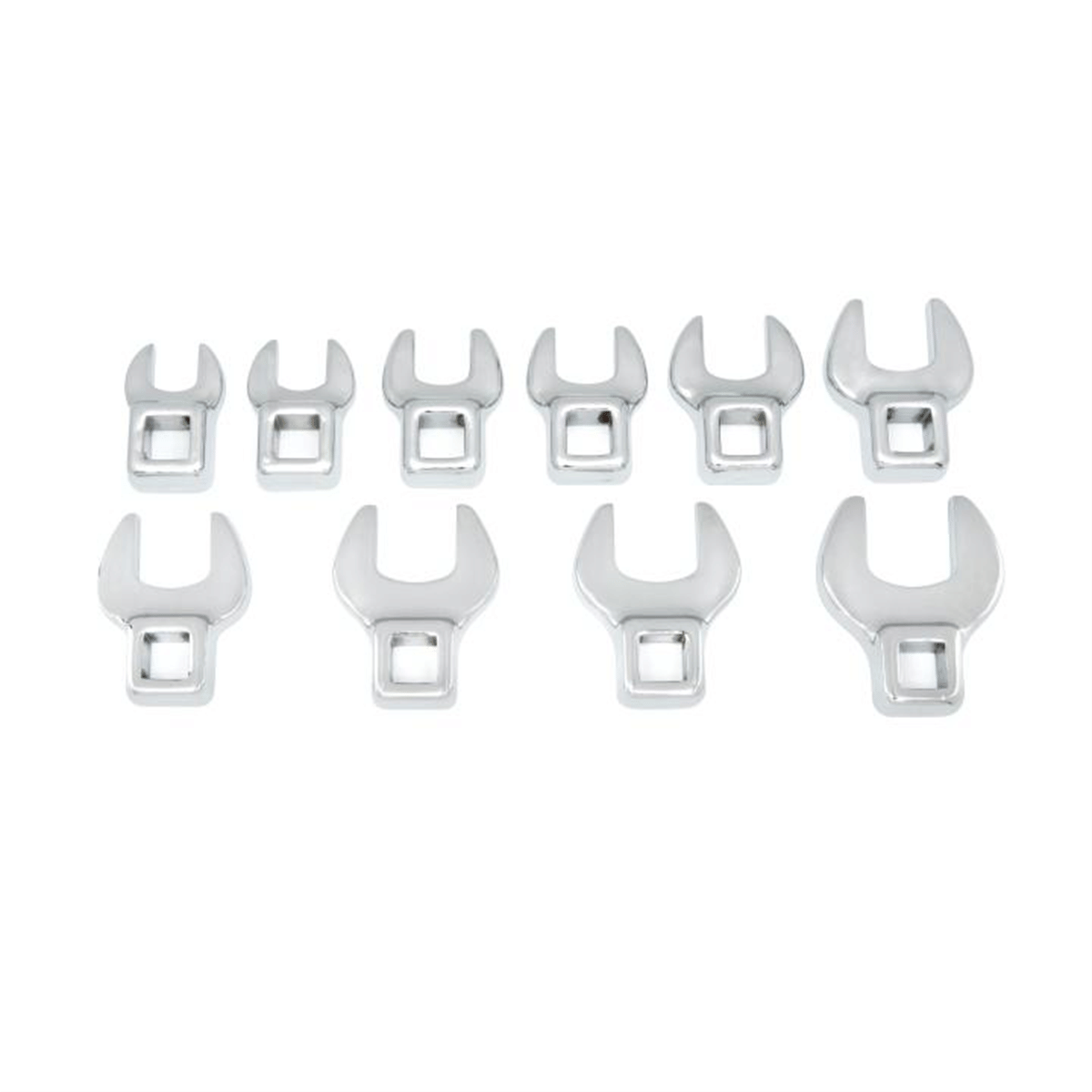 GearWrench 10 Piece 3/8 Inch Drive Crowfoot Metric Wrench Set