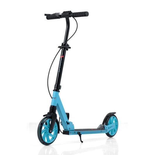 Kick Scooter for Kids Teens Adults Age 8+ Foldable Scooter with Large Light-up Wheels-Pink